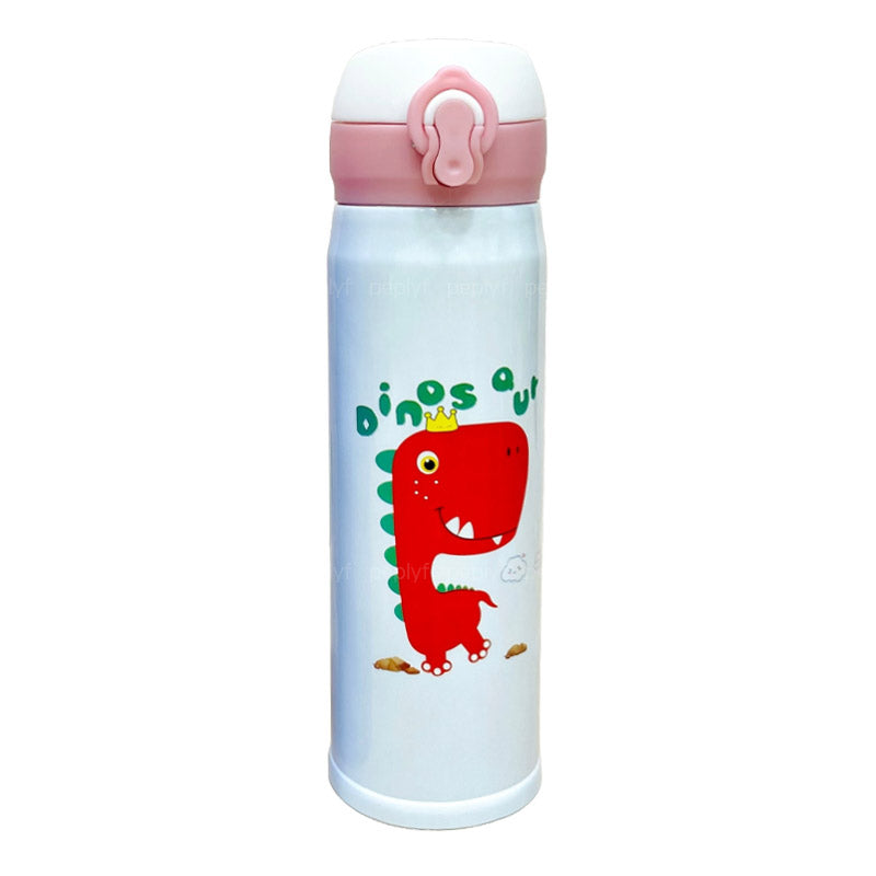 Funky Animals Water Bottle (Vacuum Insulated SS) - 420ml