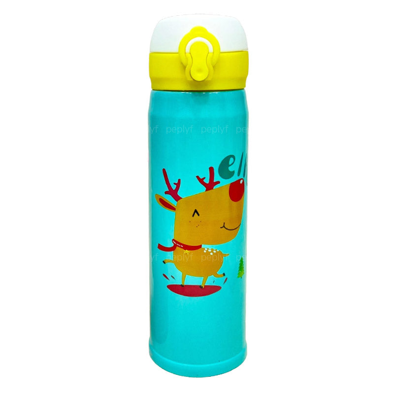 Funky Animals Water Bottle (Vacuum Insulated SS) - 420ml