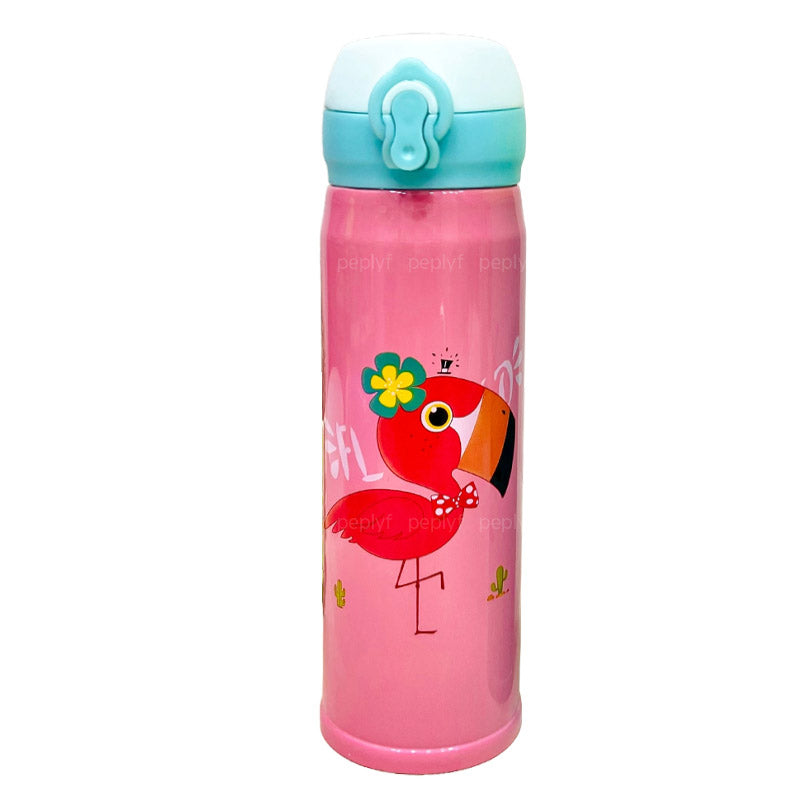 Funky Animals Water Bottle (Vacuum Insulated SS) - 420ml